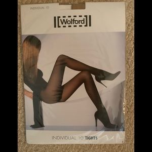 Wolford Individual 10 Tights - Sand color - large